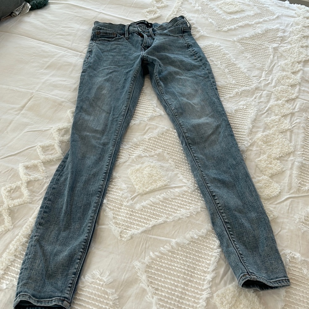 Express Performance Stretch Mid Rise Jeans